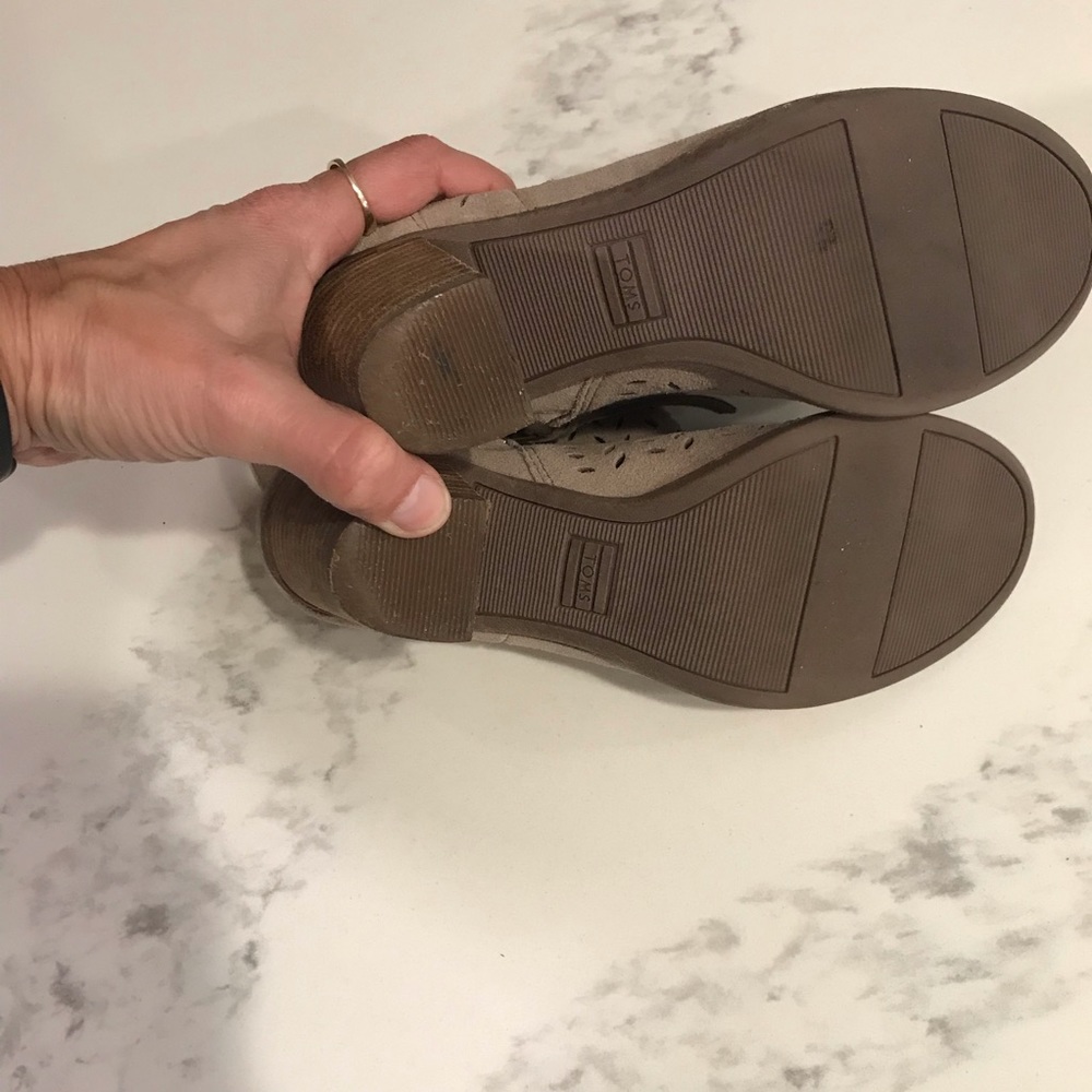 Toms Women’s Majorca Peep Toe Bootie - Picture 6 of 6